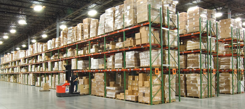 Industrial pallet racking warehouse in Denver Colorado